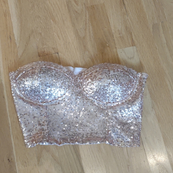 Sparkly strapless top - Picture 1 of 1